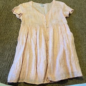 Jillian Harris x Priv linen dress